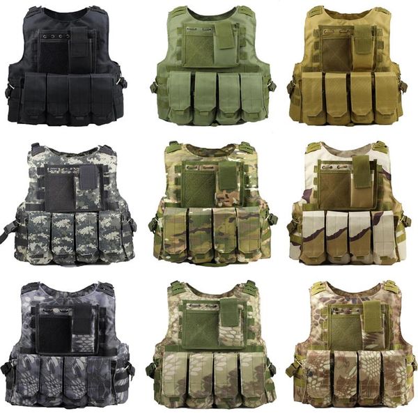 military tactical vest molle combat assault steel wire vests outdoor paintball multicam camo clothing hunting gear jackets, Camo;black
military tactical vest molle combat assault steel wire vests outdoor paintball multicam camo clothing hunting gear jackets, Camo;black