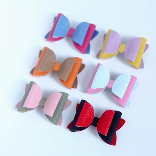 3in candy colourful lovely bow elegant hairpins cute leather hair accessories girls kids women handmade color mix clip, Slivery;white
3in candy colourful lovely bow elegant hairpins cute leather hair accessories girls kids women handmade color mix clip, Slivery;white