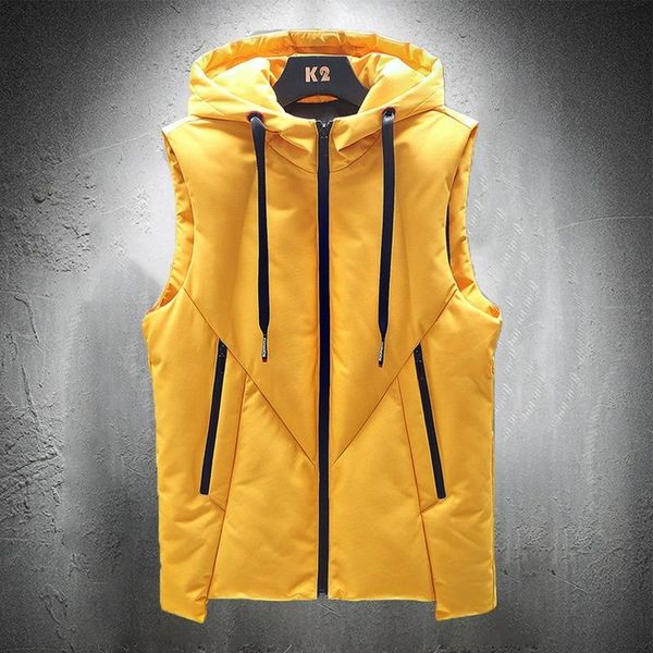 men's vests men vest jacket sleeveless fashion clothing solid color street wear hip hop waistcoat autumn casual coat, Black;white
men's vests men vest jacket sleeveless fashion clothing solid color street wear hip hop waistcoat autumn casual coat, Black;white