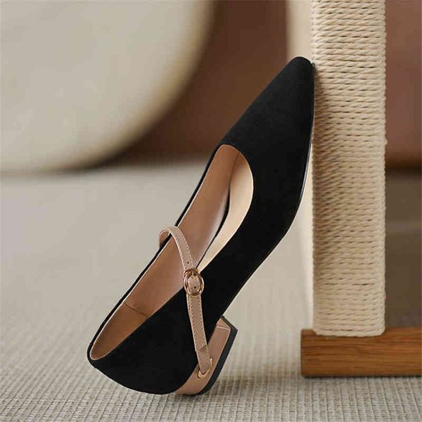 dress shoes mary jane flats shoes, women's shoes with thick heels made of sheep's skin thin buckles for spring/autumn size 34-39 2, Black
dress shoes mary jane flats shoes, women's shoes with thick heels made of sheep's skin thin buckles for spring/autumn size 34-39 2, Black