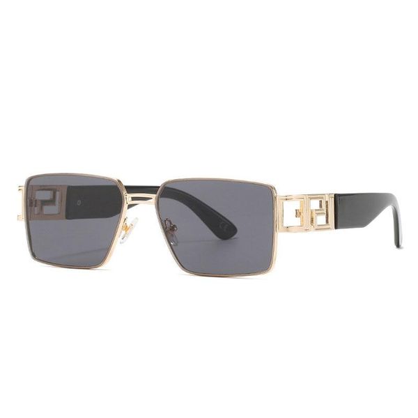 sunglasses 2021 square metal frame women men gradient lens sun glasses uv400, White;black
sunglasses 2021 square metal frame women men gradient lens sun glasses uv400, White;black