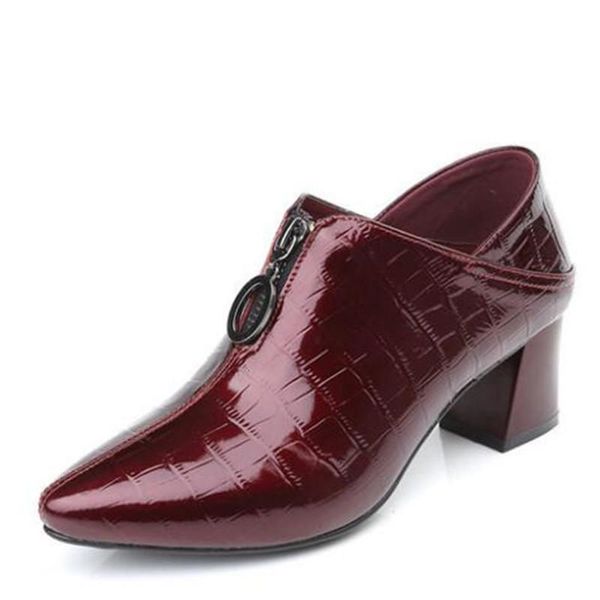dress shoes zxryxgs cowhide pointed deep mouth women fashion high heels wild wedding banquet patent leather, Black
dress shoes zxryxgs cowhide pointed deep mouth women fashion high heels wild wedding banquet patent leather, Black