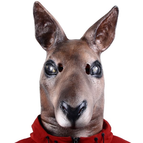 costume accessories halloween latex animal head party dress up cosplay fancy dress props donkey kangaroo costume masks, Silver
costume accessories halloween latex animal head party dress up cosplay fancy dress props donkey kangaroo costume masks, Silver