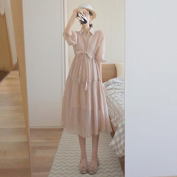casual dresses dress female 2021 summer french elegant gentle style chic design sense niche temperament, Black;gray
casual dresses dress female 2021 summer french elegant gentle style chic design sense niche temperament, Black;gray