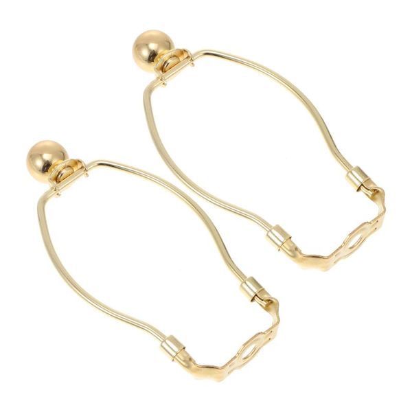 lamp covers & shades 2 pcs alloy plating lampshade horn frames bracket holder
lamp covers & shades 2 pcs alloy plating lampshade horn frames bracket holder