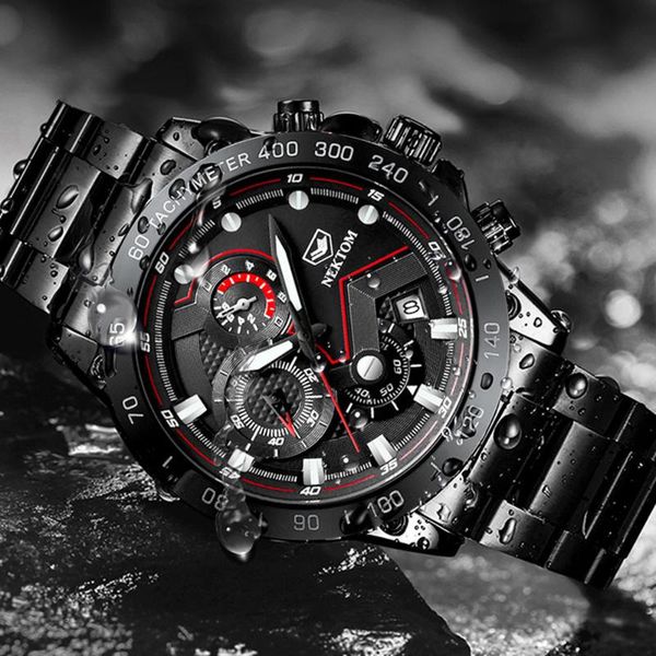 wristwatches fashion mens watches quartz casual sport watch men steel waterproof chronograph wristwatch relogi, Slivery;brown
wristwatches fashion mens watches quartz casual sport watch men steel waterproof chronograph wristwatch relogi, Slivery;brown