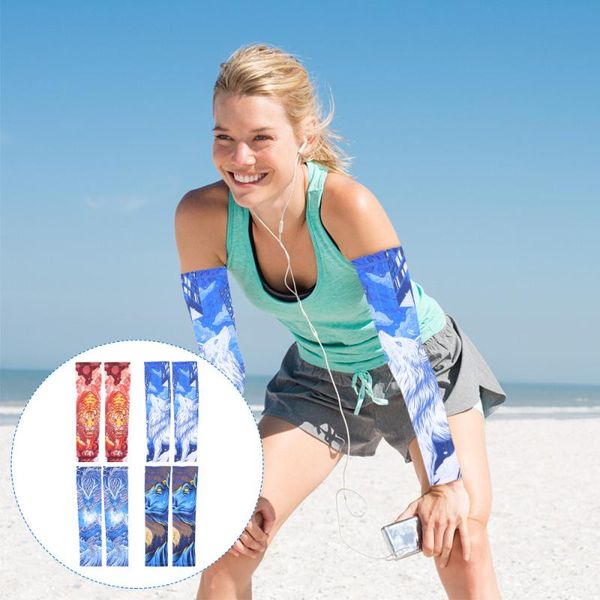 elbow & knee pads 4 pairs outdoor riding running breathable ice silk arm sleeves (assorted color), Black;gray
elbow & knee pads 4 pairs outdoor riding running breathable ice silk arm sleeves (assorted color), Black;gray
