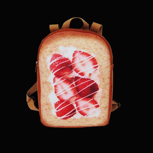 backpack backpacks creative lovely interesting bread strawberry pattern rucksack knapsack blanket roll drop college student bag
backpack backpacks creative lovely interesting bread strawberry pattern rucksack knapsack blanket roll drop college student bag