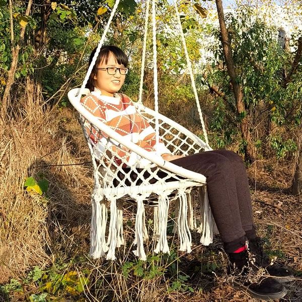 hammock chair garden swing hanging cotton rope with light strip for indoor and outdoor (white&black) camp furniture
hammock chair garden swing hanging cotton rope with light strip for indoor and outdoor (white&black) camp furniture