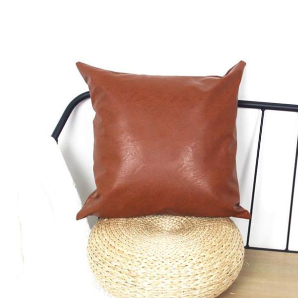 pillow case pillowcase pu cushion covers home 45*45 printed tassel knitting printing nordic pure cotton decorative canvas pillowcases solid