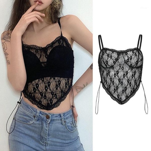 women floral lace crop backless sheer mesh ruched drawstring camis vest y3ne camisoles & tanks, Black;white
women floral lace crop backless sheer mesh ruched drawstring camis vest y3ne camisoles & tanks, Black;white