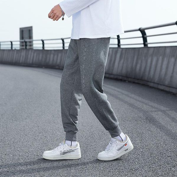 pants men's leisure sports pai gow division of labor wear trousers spring and autumn style loose bundle foot 81021, Black
pants men's leisure sports pai gow division of labor wear trousers spring and autumn style loose bundle foot 81021, Black