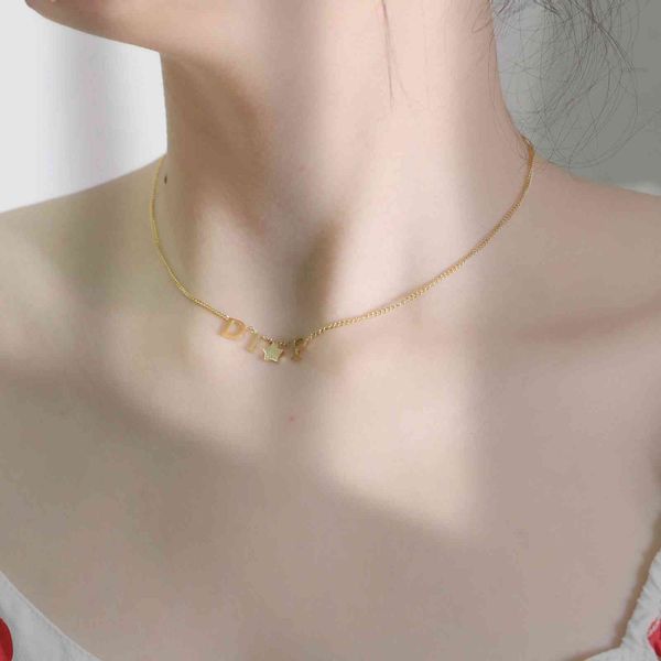 luxury designer fashion necklace chen decoration titanium steel dijia d letter star pentagram korean version is simple and easy to match, Red;brown
luxury designer fashion necklace chen decoration titanium steel dijia d letter star pentagram korean version is simple and easy to match, Red;brown