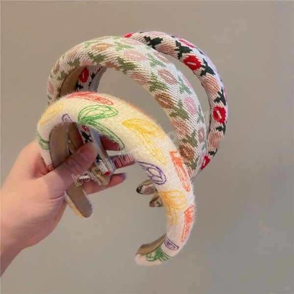 retro headband gentle mohair knitting headband wide edge temperament female hair accessories headwear, Slivery;white
retro headband gentle mohair knitting headband wide edge temperament female hair accessories headwear, Slivery;white