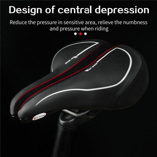 bike saddles road saddle rain resistant shockproof surface soft cushion mountain reflective bicycle parts
bike saddles road saddle rain resistant shockproof surface soft cushion mountain reflective bicycle parts