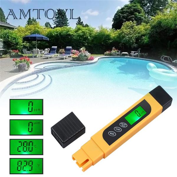 pool & accessories amtovl 3 in 1 digital lcd tds ec temperature meter water quality purity tester pen back-light filter 0-9990 ppm
pool & accessories amtovl 3 in 1 digital lcd tds ec temperature meter water quality purity tester pen back-light filter 0-9990 ppm