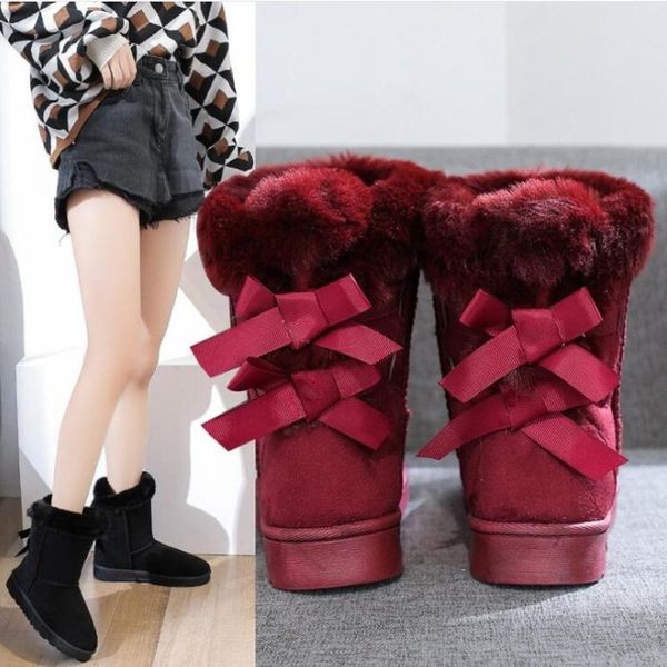 boots winter fur warm snow ladies wool booties ankle boot comfortable shoes plus size 35-41 casual women mid, Black
boots winter fur warm snow ladies wool booties ankle boot comfortable shoes plus size 35-41 casual women mid, Black