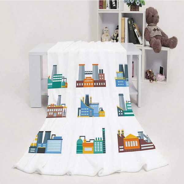 Factory Flat Set.Vector - - Factory,Throw Blanket Soft Fuzzy Microfiber Sofa Couch Blanket Industry 70''x80''(WxL)
Factory Flat Set.Vector - - Factory,Throw Blanket Soft Fuzzy Microfiber Sofa Couch Blanket Industry 70''x80''(WxL)