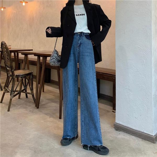 women's jeans woman 2021 fashion straight pants high waist casual mom baggy jean female full length loose denim boyfriend trouser, Blue
women's jeans woman 2021 fashion straight pants high waist casual mom baggy jean female full length loose denim boyfriend trouser, Blue