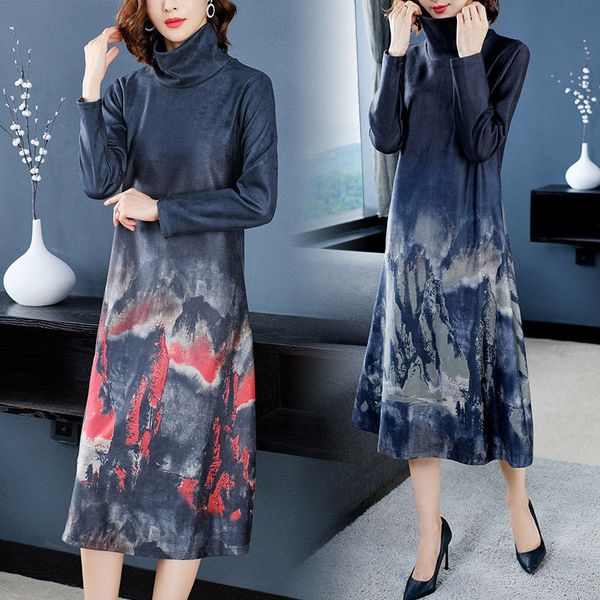 dress luxo winter camuroza in large of women autumn print elegant goal dressed plus size 4xlf1917 quew, Black;gray
dress luxo winter camuroza in large of women autumn print elegant goal dressed plus size 4xlf1917 quew, Black;gray