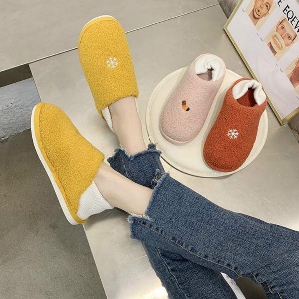 women indoor slippers warm plush anti slip lovers home bottom soft slides 2021 winter shoes woman house floor cotton 41, Black
women indoor slippers warm plush anti slip lovers home bottom soft slides 2021 winter shoes woman house floor cotton 41, Black