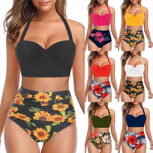 push up halter high waist bikini set women swimwear summer ladies girls swimsuit tankini bathing suit plus size 5xl, White;black
push up halter high waist bikini set women swimwear summer ladies girls swimsuit tankini bathing suit plus size 5xl, White;black