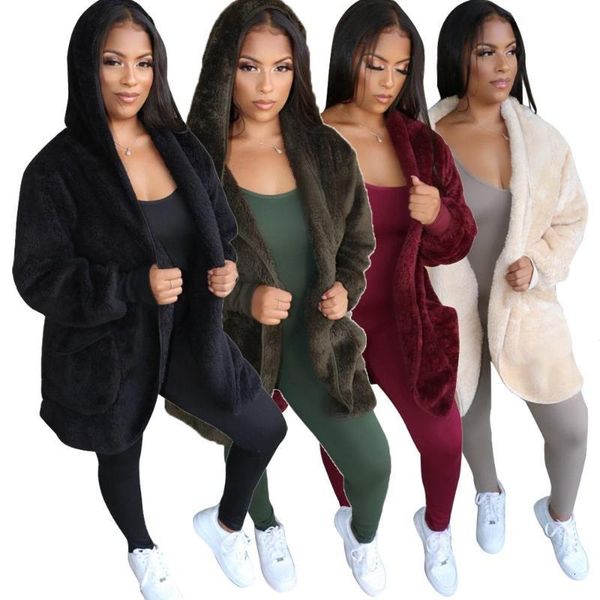 women's fur & faux women coat winter fashion elegant thick warm bear teddy jacket female casual outerwear csgh, Black 
women's fur & faux women coat winter fashion elegant thick warm bear teddy jacket female casual outerwear csgh, Black