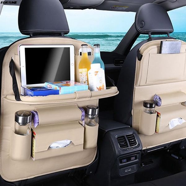 car organizer seat back table tray foldable dining rack multifunction leather storage bag for travel accessories
car organizer seat back table tray foldable dining rack multifunction leather storage bag for travel accessories