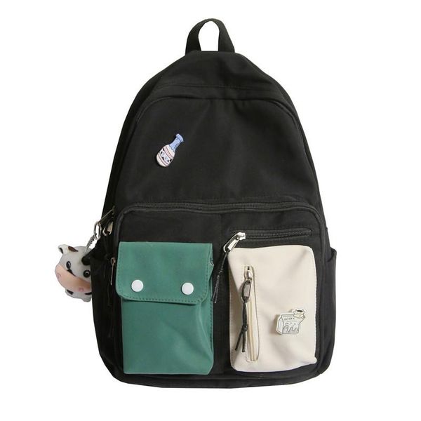 backpack simple fashion junior high school students' schoolbag multi-function computer bag
backpack simple fashion junior high school students' schoolbag multi-function computer bag