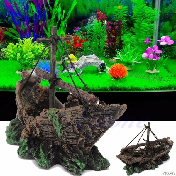 aquarium ornament shipwreck sailing boat sunk destroyer fish tank cave decor y110-drop decorations
aquarium ornament shipwreck sailing boat sunk destroyer fish tank cave decor y110-drop decorations