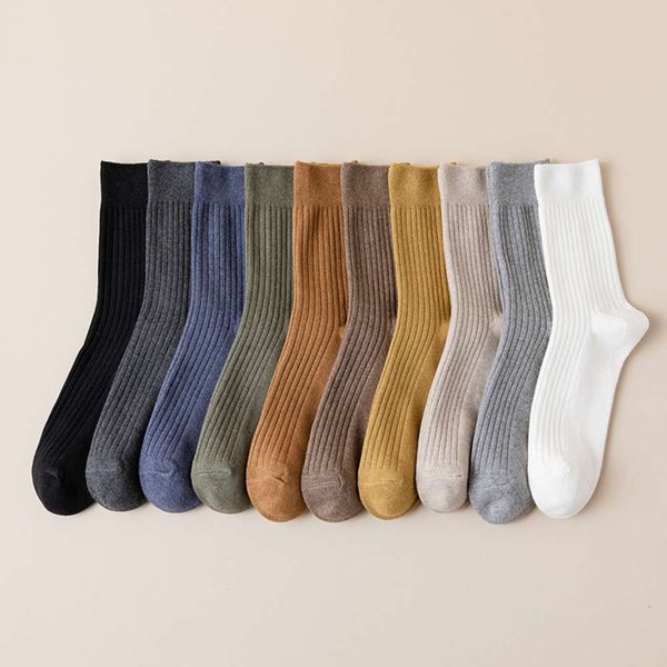 color men's classic business casual double needle cotton socks, Black 
color men's classic business casual double needle cotton socks, Black