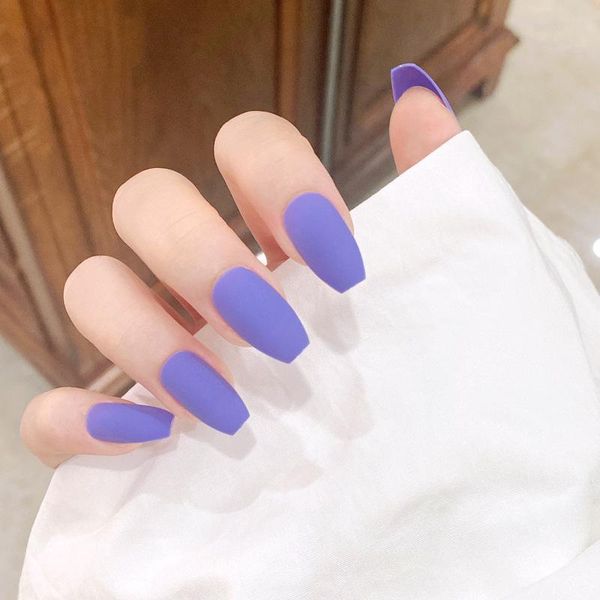 nail gel fake nails long flat-headed dark purple wearable stickers finished 24 with glue, Red;pink
nail gel fake nails long flat-headed dark purple wearable stickers finished 24 with glue, Red;pink
