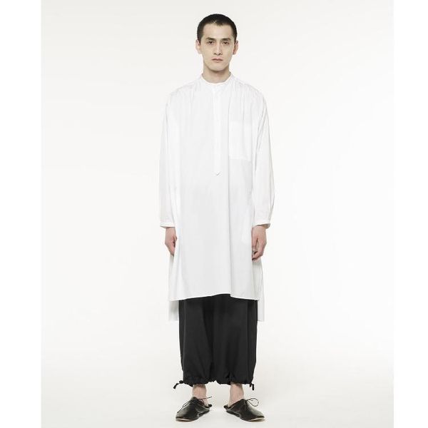 men's casual shirts high qulity spring and autumn shirt solid fashion personality long men dress plus size stage singer clothing, White;black
men's casual shirts high qulity spring and autumn shirt solid fashion personality long men dress plus size stage singer clothing, White;black