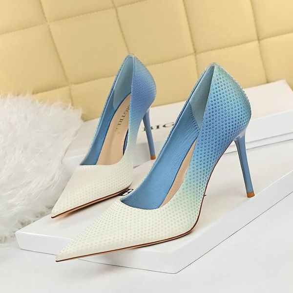 dress shoes classic fashion 2021 spring and autumn women high heels shallow mouth pointed rivets gradient color matching kz095, Black
dress shoes classic fashion 2021 spring and autumn women high heels shallow mouth pointed rivets gradient color matching kz095, Black