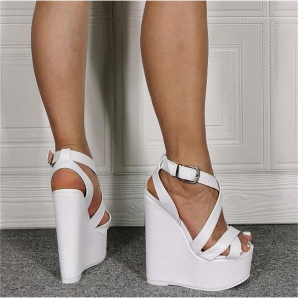 sandals big white girl size cross buckle bands wedge casual sandals super high heels platform party 100% factory pos 1yqr, Black
sandals big white girl size cross buckle bands wedge casual sandals super high heels platform party 100% factory pos 1yqr, Black