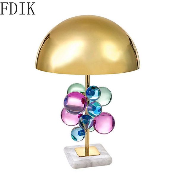 table lamps nordic simple crystal lamp round ball metal desk lights for bedroom bedside study coffee indoor loft decor light fixtures
table lamps nordic simple crystal lamp round ball metal desk lights for bedroom bedside study coffee indoor loft decor light fixtures