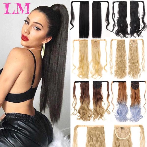 synthetic wigs liangmo long straight wrap around clip in ponytail hair heat resistant pontail fake, Black
synthetic wigs liangmo long straight wrap around clip in ponytail hair heat resistant pontail fake, Black