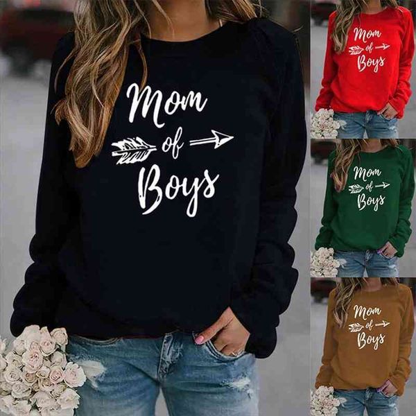 women hoodie mom of boys printed hoodies women fleece long sleeve o neck loose sweatshirt girls pullovers winter, Black
women hoodie mom of boys printed hoodies women fleece long sleeve o neck loose sweatshirt girls pullovers winter, Black
