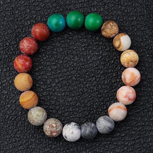 link, chain charm gift handmade healing balance reiki 10mm bead jewelry universe space wristbands natural stone bangle bracelet, Black
link, chain charm gift handmade healing balance reiki 10mm bead jewelry universe space wristbands natural stone bangle bracelet, Black