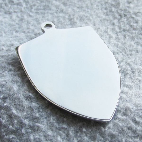 factory tags 100pcs/lot shield stainless steel pet dog id with mirror polished surface for large dogs
factory tags 100pcs/lot shield stainless steel pet dog id with mirror polished surface for large dogs