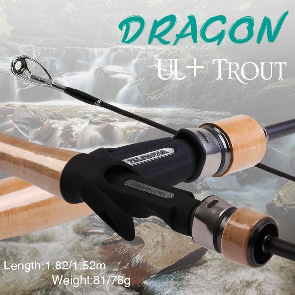 fishing rod dragon 1.82m 1.52m ul spinning casting lure soft power carbon trout boat rods
fishing rod dragon 1.82m 1.52m ul spinning casting lure soft power carbon trout boat rods