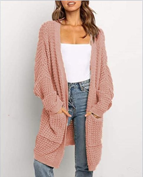 newautumn winter solid color womens sweater loose cardigan cross border european and american large size knitwear, White;black
newautumn winter solid color womens sweater loose cardigan cross border european and american large size knitwear, White;black
