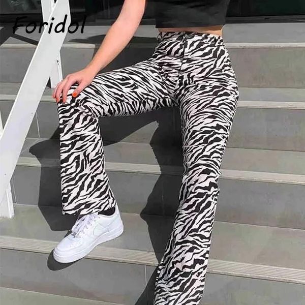 women's pants & capris foridol zebra print straight casual women long trousers high waist streetwear harajuku for 2021, Black;white
women's pants & capris foridol zebra print straight casual women long trousers high waist streetwear harajuku for 2021, Black;white