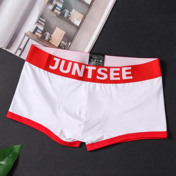 underpants *item description:men cotton underwear breathable low waist bulge pouch boxers gender:men, Black;white
underpants *item description:men cotton underwear breathable low waist bulge pouch boxers gender:men, Black;white