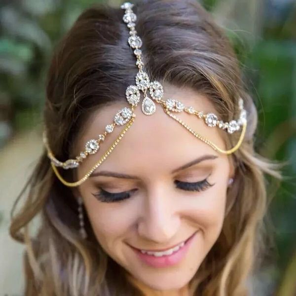 bohemian glamour shimmering crystal frontband wedding bridal headdress women rhine stone hair ornament jewelry gift, Golden;silver
bohemian glamour shimmering crystal frontband wedding bridal headdress women rhine stone hair ornament jewelry gift, Golden;silver