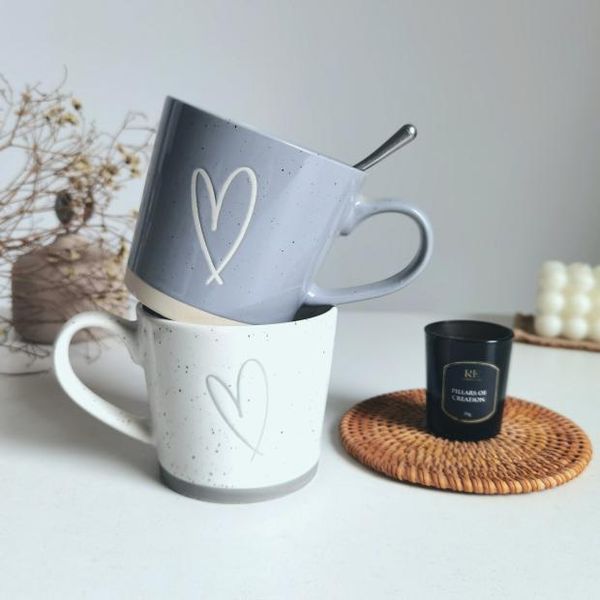 creative heart-shaped ceramic cup european coffee heart pattern small fresh and simple tea couple mug mugs
creative heart-shaped ceramic cup european coffee heart pattern small fresh and simple tea couple mug mugs