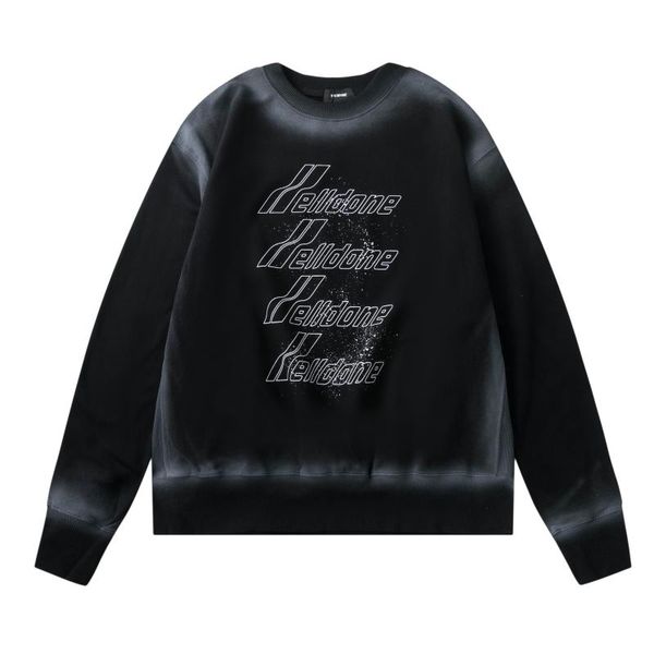 men's sweaters we11done sweater men and women welldone retro star spray painting wild loose round neck tide long sleeves, White;black
men's sweaters we11done sweater men and women welldone retro star spray painting wild loose round neck tide long sleeves, White;black