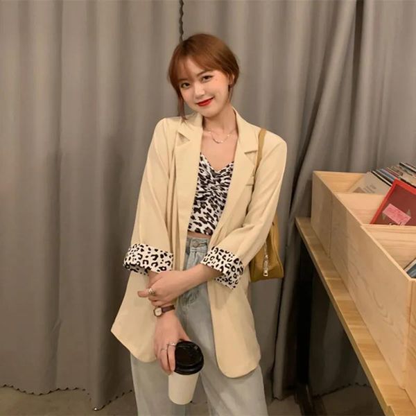 women's suits & blazers suit jacket for women 2021 spring and summer thin korean style loose student temperament casual fashionable, White;black
women's suits & blazers suit jacket for women 2021 spring and summer thin korean style loose student temperament casual fashionable, White;black