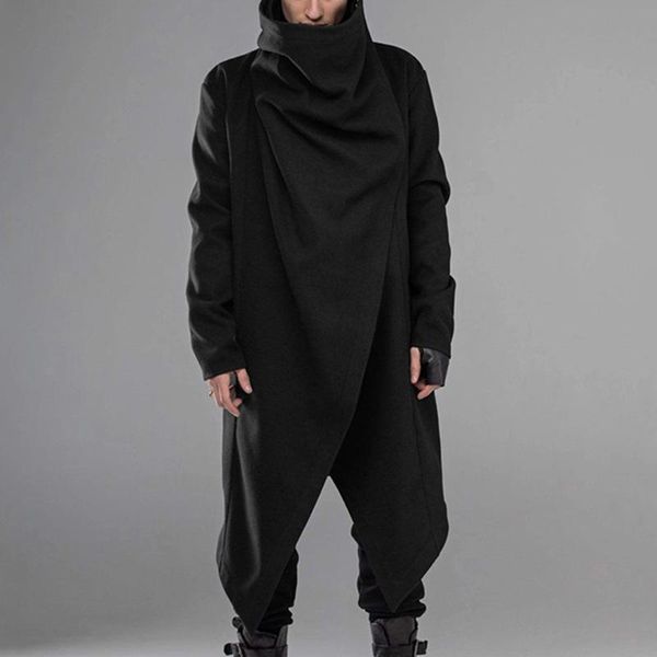 men's jackets gothic mens warm hooded solid coat jacket spring autumn turtleneck buttons man costume oversize, Black;brown
men's jackets gothic mens warm hooded solid coat jacket spring autumn turtleneck buttons man costume oversize, Black;brown