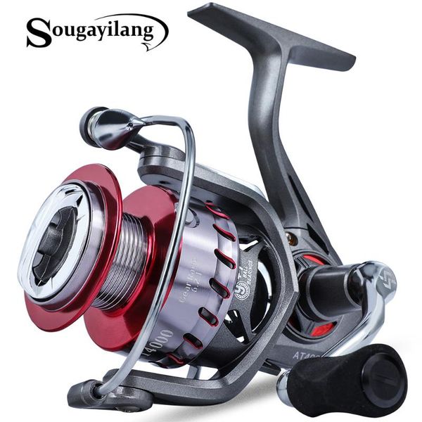 sougayilang 9+1bb fishing reel 5.2:1/6.2:1 high speed gear ratio carp spinning alluminum spool for freshwater/saltwater baitcasting reels
sougayilang 9+1bb fishing reel 5.2:1/6.2:1 high speed gear ratio carp spinning alluminum spool for freshwater/saltwater baitcasting reels